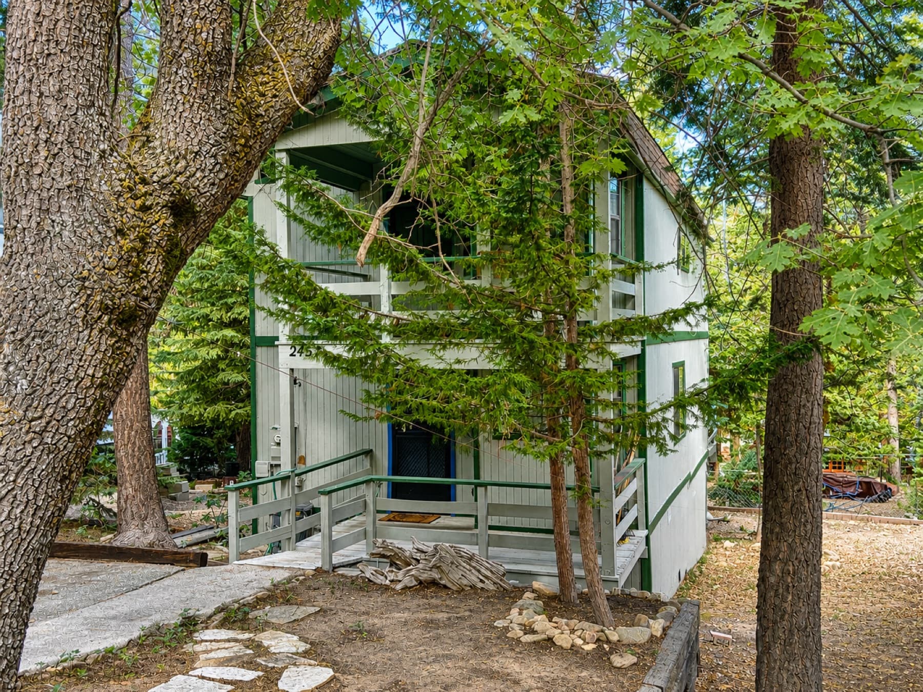 A mountain house on Fir Drive in Running Springs.